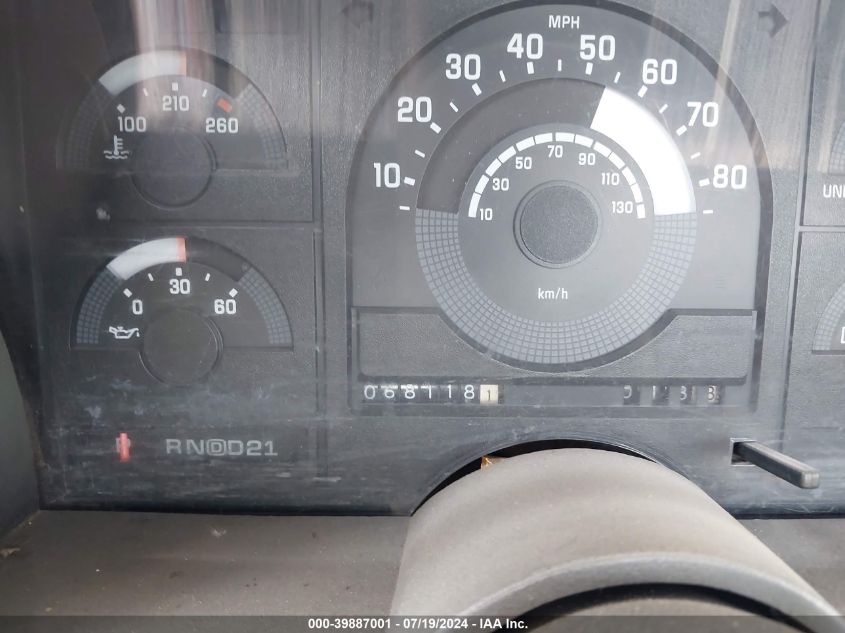 1989 Chevrolet Gmt-400 K1500 VIN: 2GCEK14K2K1253507 Lot: 39887001