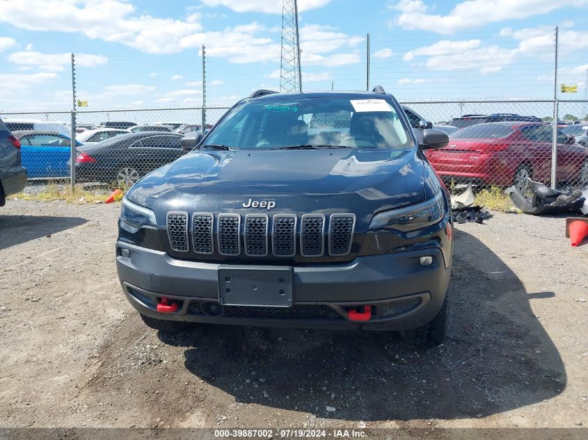 2021 Jeep Cherokee Trailhawk 4X4 VIN: 1C4PJMBX2MD163616 Lot: 39887002