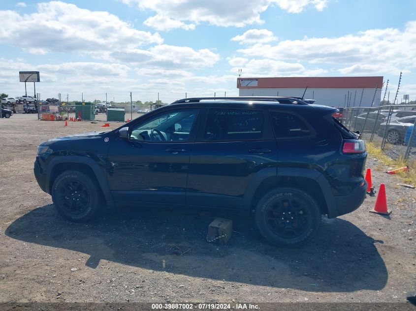 2021 Jeep Cherokee Trailhawk 4X4 VIN: 1C4PJMBX2MD163616 Lot: 39887002