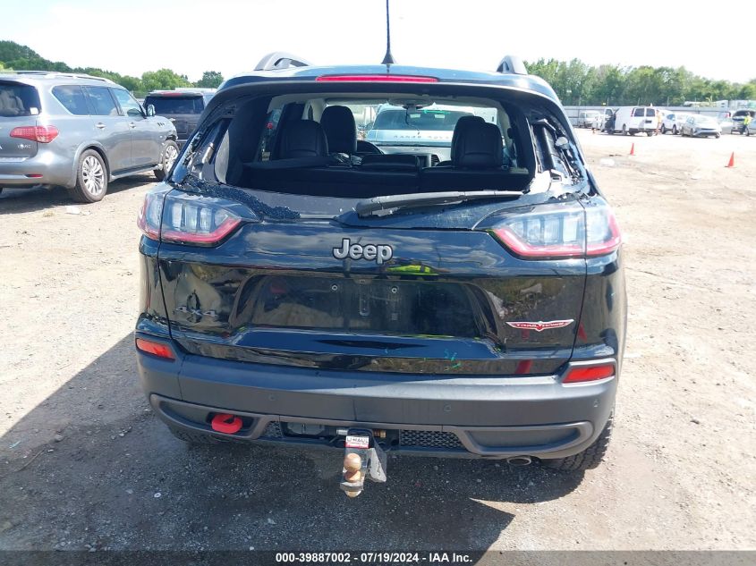 2021 Jeep Cherokee Trailhawk 4X4 VIN: 1C4PJMBX2MD163616 Lot: 39887002