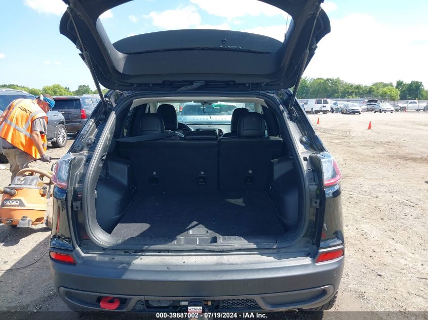 2021 Jeep Cherokee Trailhawk 4X4 VIN: 1C4PJMBX2MD163616 Lot: 39887002