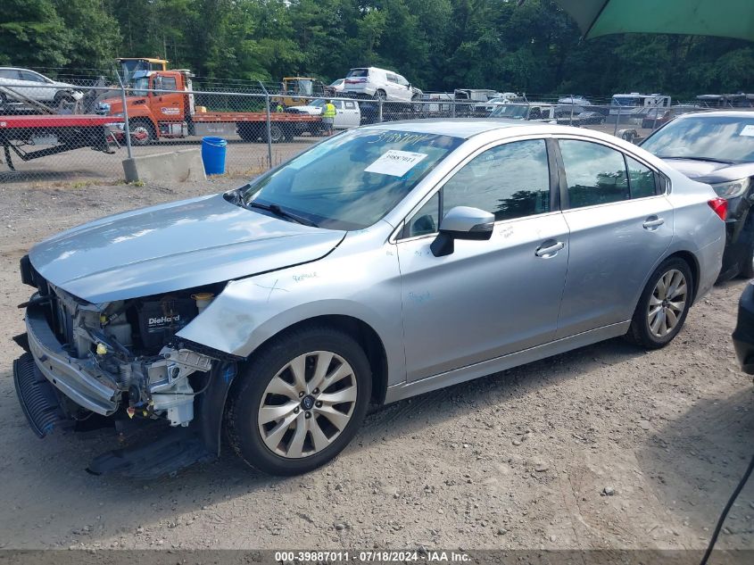 2017 Subaru Legacy 2.5I Premium VIN: 4S3BNAF60H3031643 Lot: 39887011