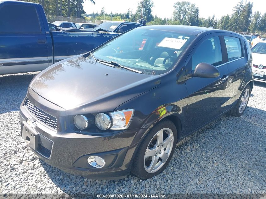 2015 Chevrolet Sonic Ltz Auto VIN: 1G1JE6SB1F4148417 Lot: 39887026