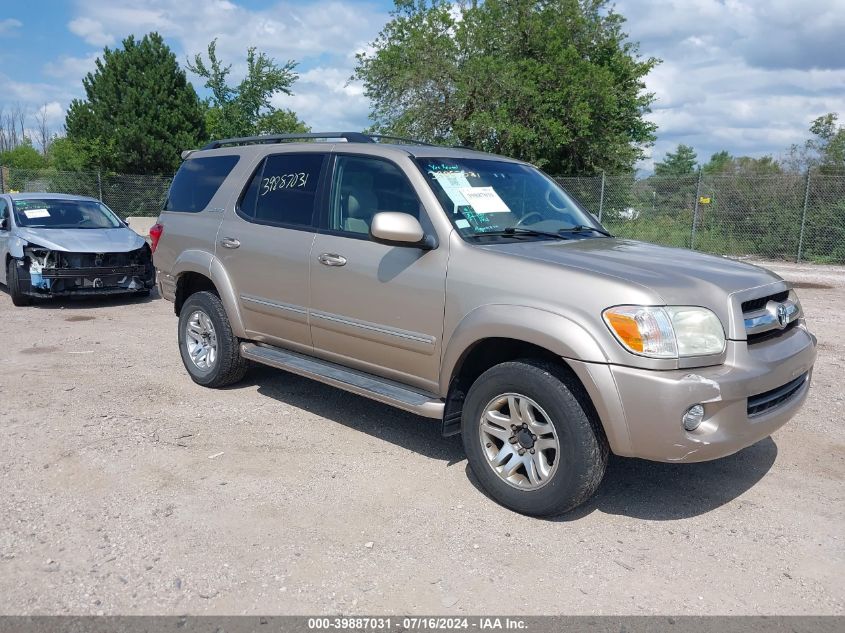 2006 Toyota Sequoia Limited V8 VIN: 5TDBT48A46S273100 Lot: 39887031