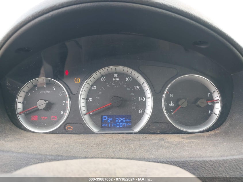 2009 Hyundai Sonata Gls VIN: 5NPET46C69H475240 Lot: 39887052