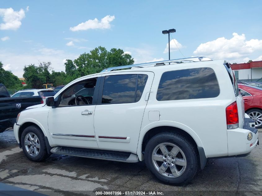 2012 Nissan Armada Sv/Sl/Platinum VIN: 5N1AA0NC6CN609861 Lot: 39887056