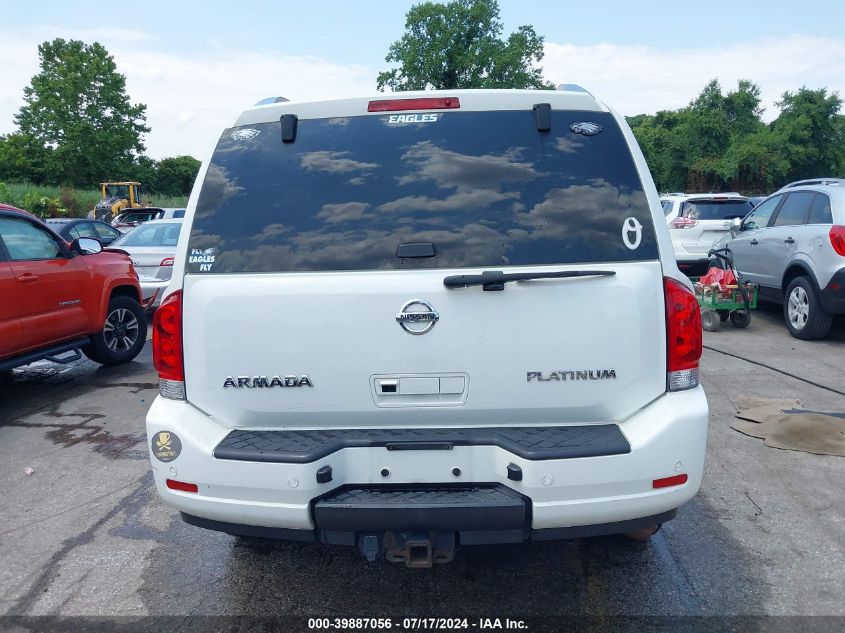 2012 Nissan Armada Sv/Sl/Platinum VIN: 5N1AA0NC6CN609861 Lot: 39887056