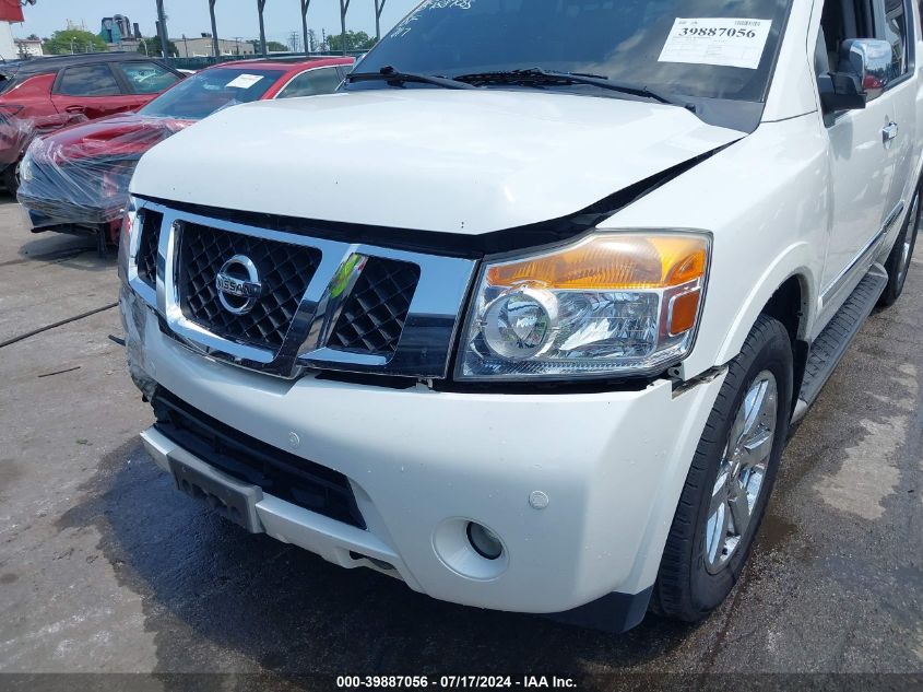 2012 Nissan Armada Sv/Sl/Platinum VIN: 5N1AA0NC6CN609861 Lot: 39887056