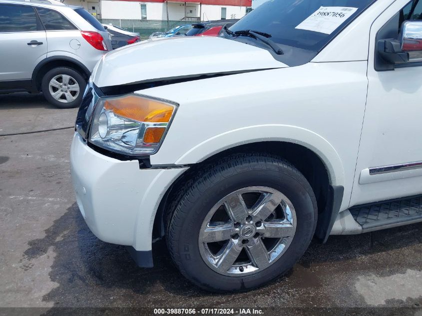 2012 Nissan Armada Sv/Sl/Platinum VIN: 5N1AA0NC6CN609861 Lot: 39887056