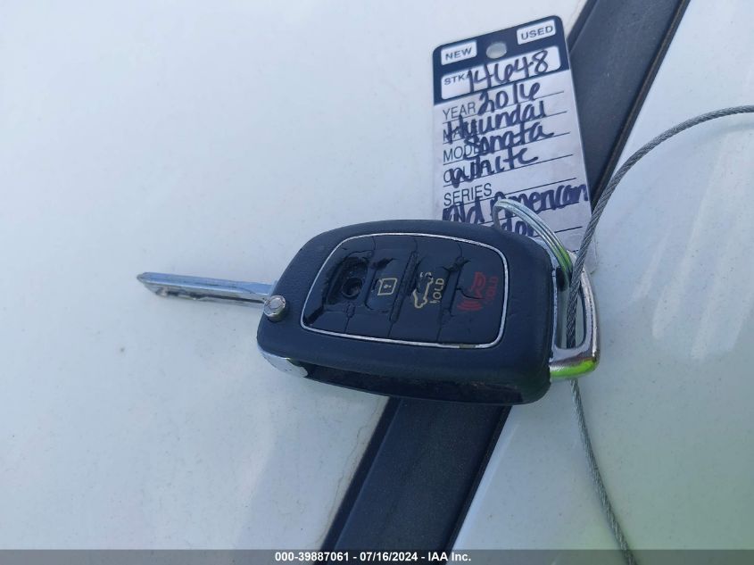 2016 Hyundai Sonata Sport VIN: 5NPE34AF1GH262212 Lot: 39887061