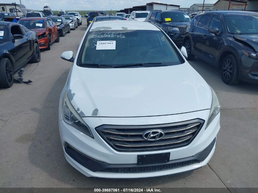 2016 Hyundai Sonata Sport VIN: 5NPE34AF1GH262212 Lot: 39887061