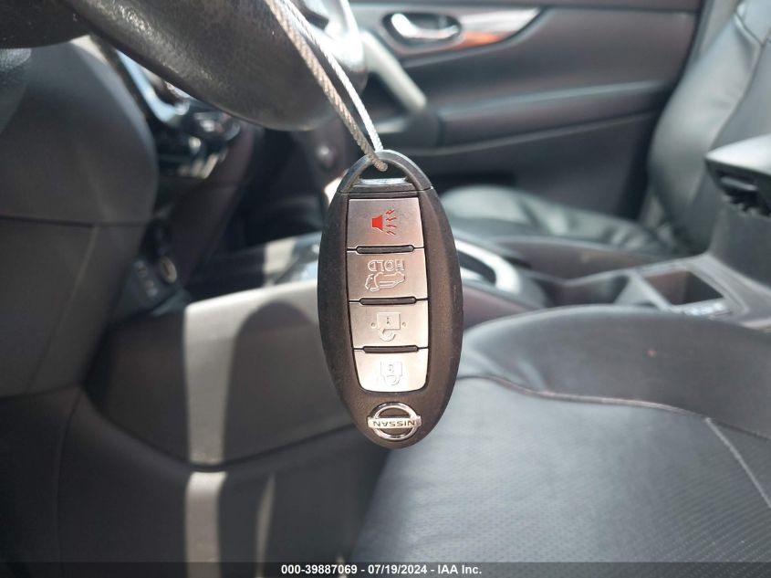 2016 Nissan Rogue S/Sl/Sv VIN: 5N1AT2MTXGC733222 Lot: 39887069