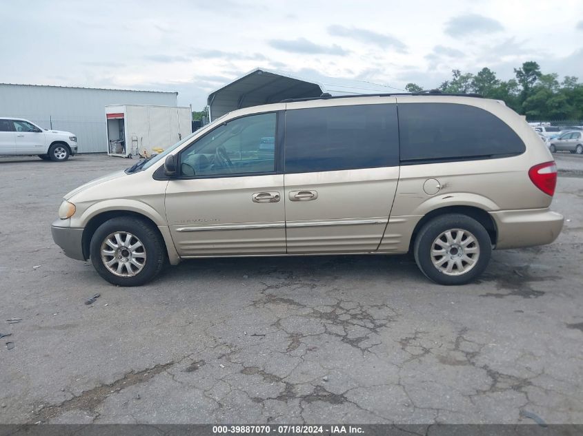 2001 Chrysler Town & Country Lxi VIN: 2C8GP54L71R118158 Lot: 39887070