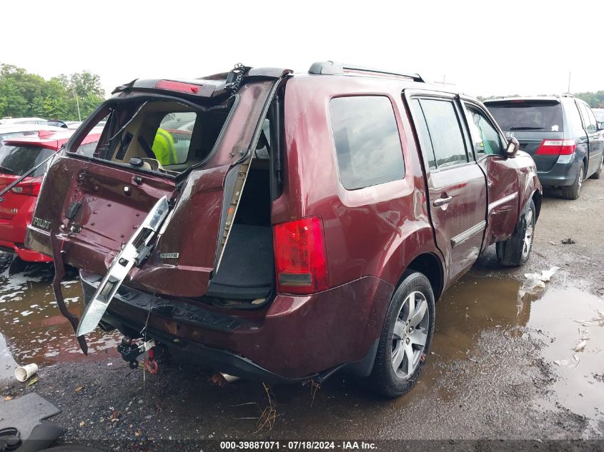 2013 Honda Pilot Touring VIN: 5FNYF3H99DB041109 Lot: 39887071