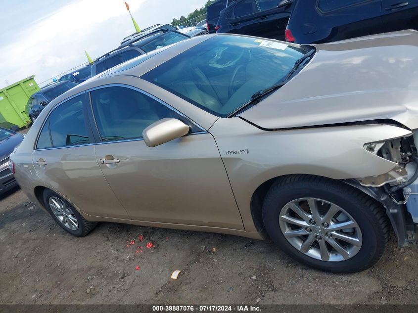 2011 Toyota Camry Hybrid VIN: 4T1BB3EK1BU132481 Lot: 39887076