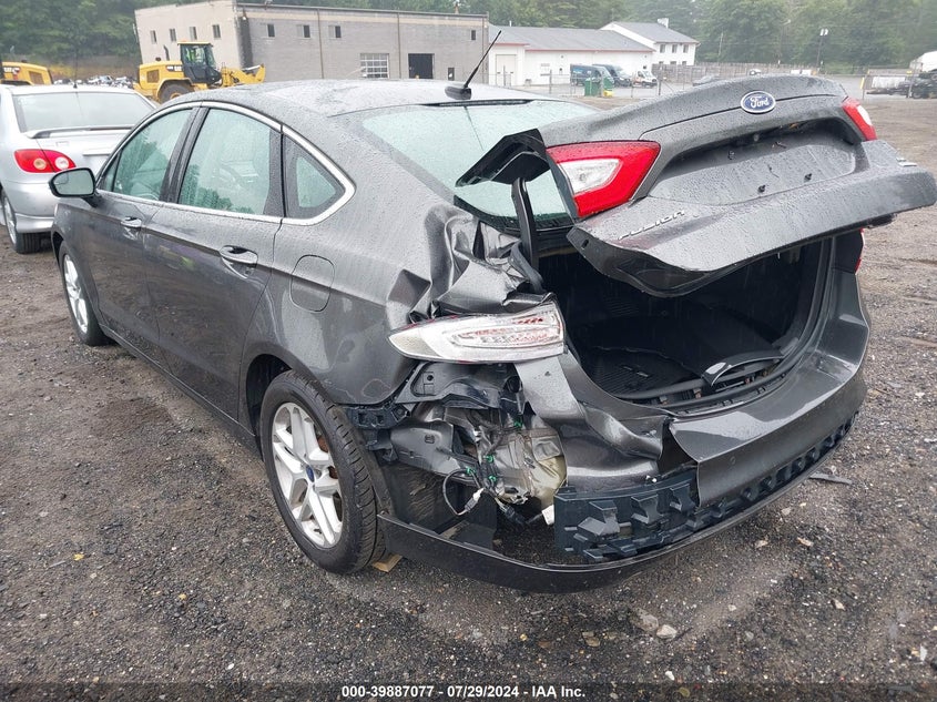 2016 Ford Fusion Se VIN: 3FA6P0HD1GR253048 Lot: 39887077