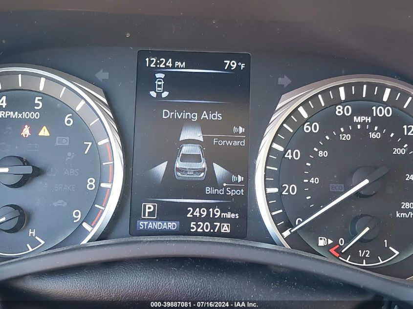 2020 Infiniti Q50 Luxe VIN: JN1EV7AP1LM206634 Lot: 39887081