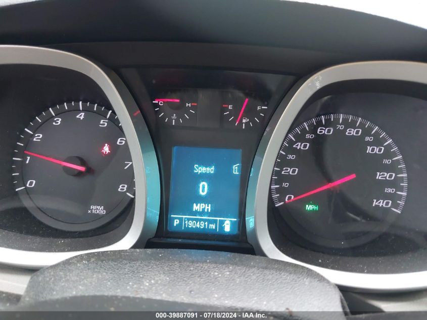 2012 Chevrolet Equinox 2Lt VIN: 2GNFLPE50C6394620 Lot: 39887091