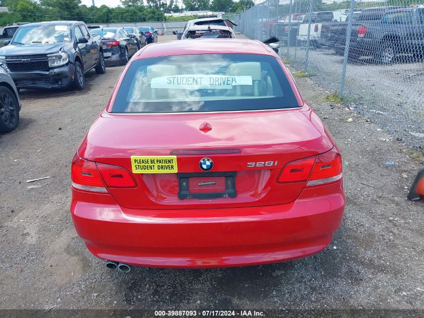2009 BMW 328I VIN: WBAWL13549PX24645 Lot: 39887093