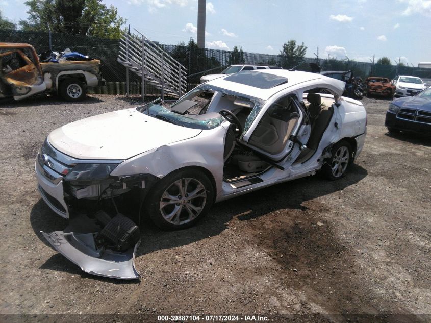 2012 Ford Fusion Se VIN: 3FAHP0HA2CR135289 Lot: 39887104