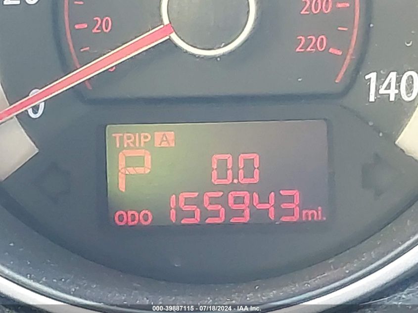 2011 Kia Forte Ex VIN: KNAFU4A21B5397467 Lot: 39887115