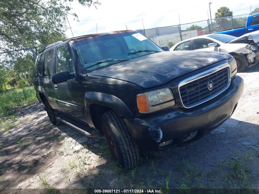 2000 Cadillac Escalade Standard VIN: 1GYEK13R4YR138707 Lot: 39887121