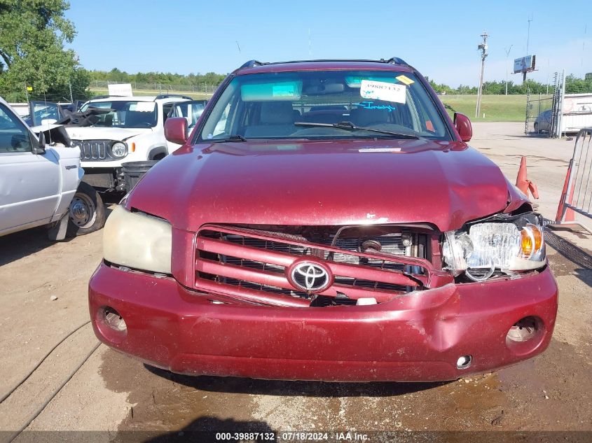 JTEGP21A060108250 2006 Toyota Highlander V6