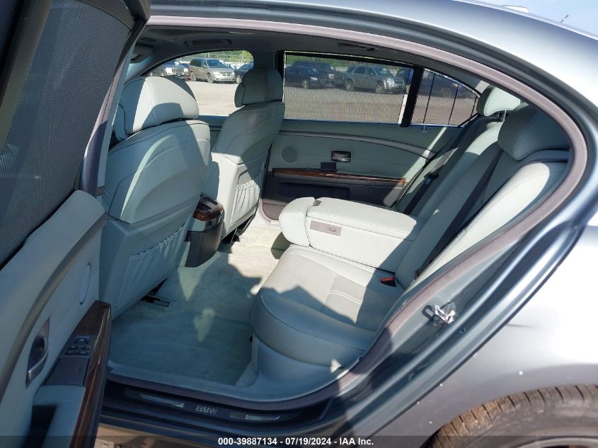 2004 BMW 745 Li VIN: WBAGN63484DS7697 Lot: 39887134