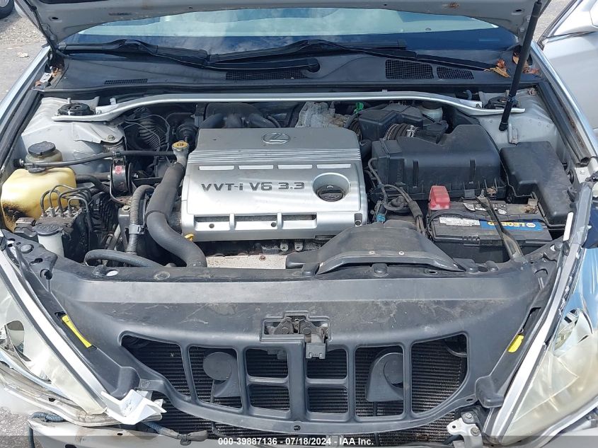 2005 Lexus Es 330 VIN: JTHBA30G155142659 Lot: 39887136