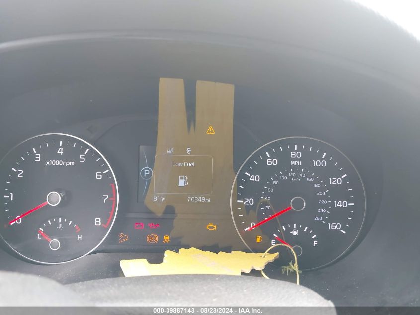 2017 Kia Sportage Lx VIN: KNDPM3AC4H7165369 Lot: 39887143