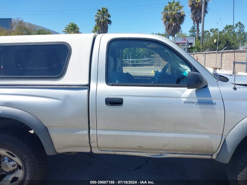 2003 Toyota Tacoma Prerunner VIN: 5TENM92NX3Z158874 Lot: 39887158