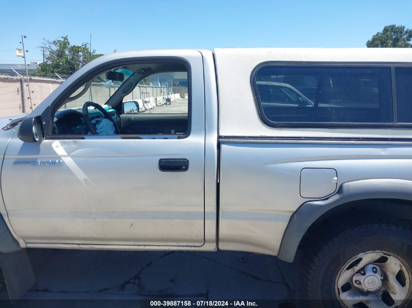 2003 Toyota Tacoma Prerunner VIN: 5TENM92NX3Z158874 Lot: 39887158