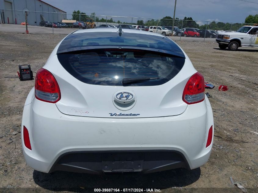 2016 Hyundai Veloster VIN: KMHTC6AD4GU275314 Lot: 39887164