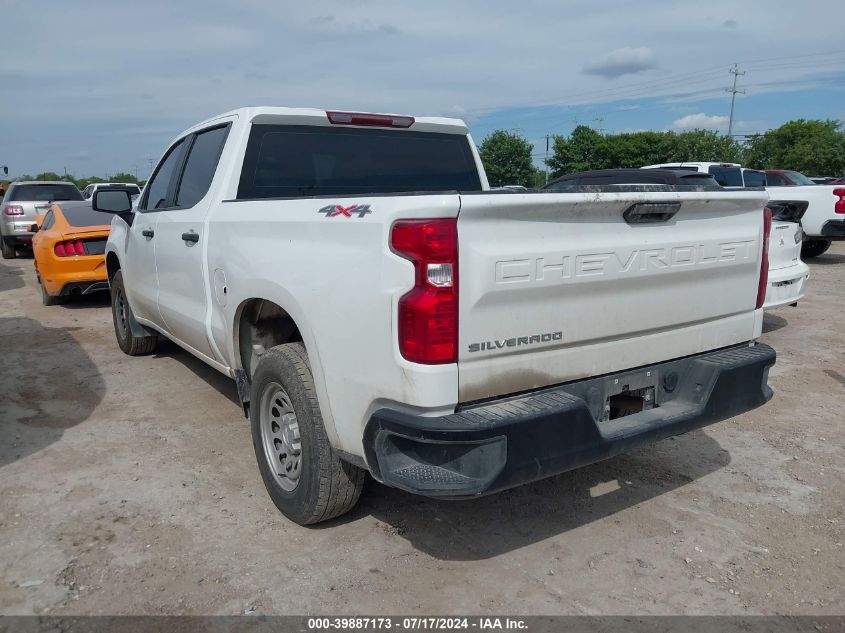 2GCUDAED4P1108630 2023 Chevrolet Silverado 1500 4Wd Short Bed Wt