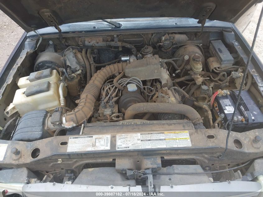 1998 Ford Ranger Splash/Xl/Xlt VIN: 1FTYR10C3WUB70329 Lot: 39887182