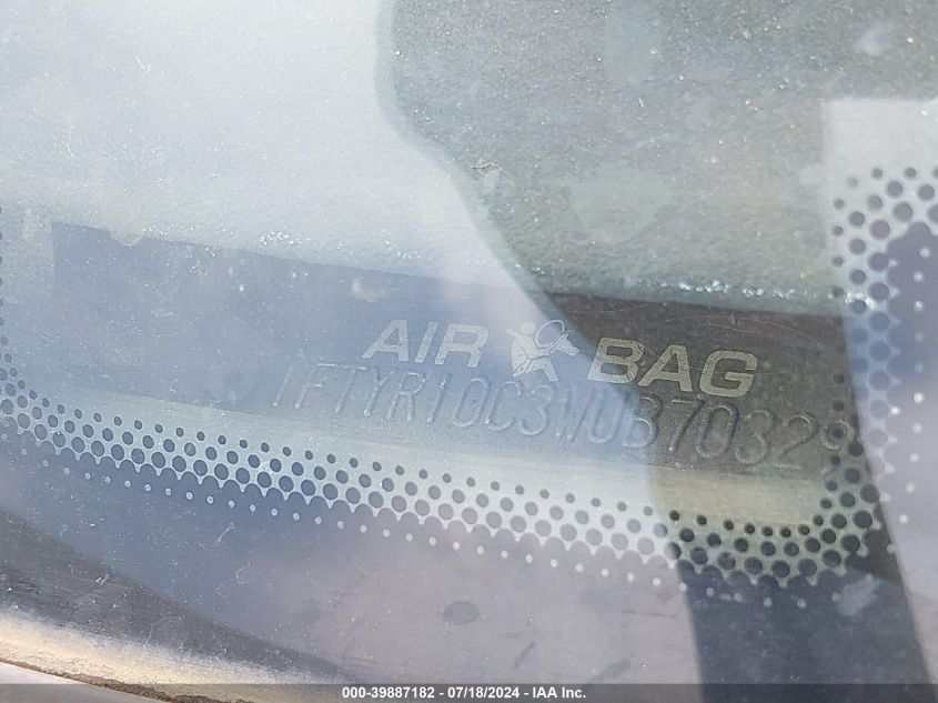 1998 Ford Ranger Splash/Xl/Xlt VIN: 1FTYR10C3WUB70329 Lot: 39887182