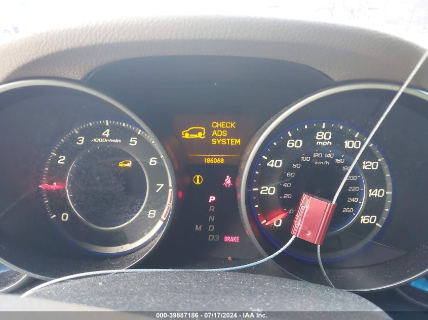 2009 Acura Mdx Sport Package VIN: 2HNYD28849H503059 Lot: 39887186