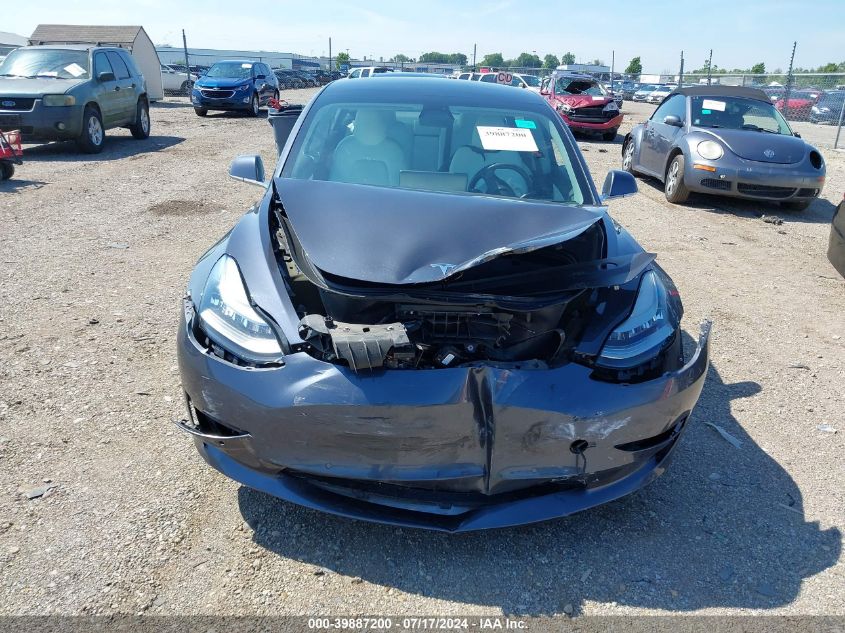 2019 Tesla Model 3 VIN: 5YJ3E1EBXKF391712 Lot: 39887200