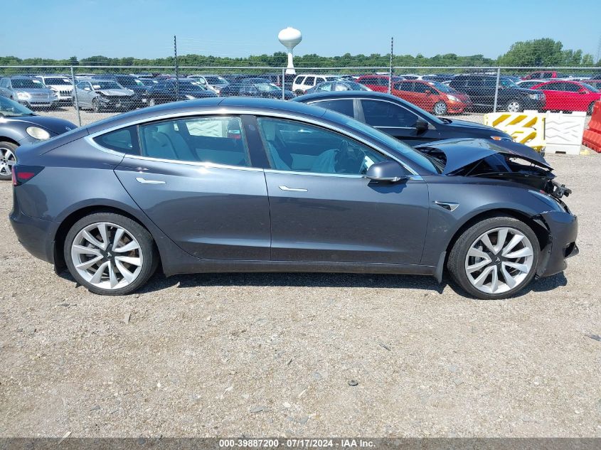 2019 Tesla Model 3 VIN: 5YJ3E1EBXKF391712 Lot: 39887200