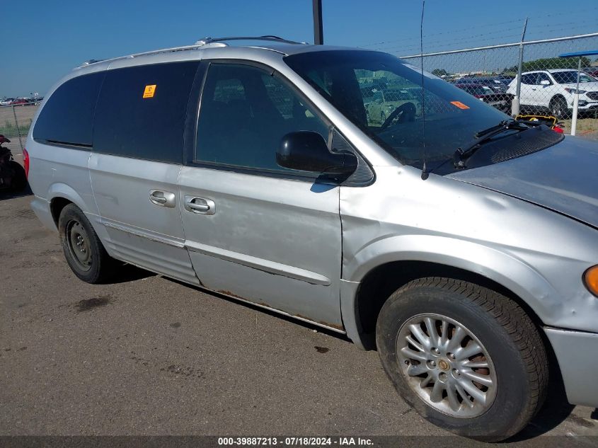 2002 Chrysler Town & Country Limited VIN: 2C8GP64L92R785031 Lot: 39887213