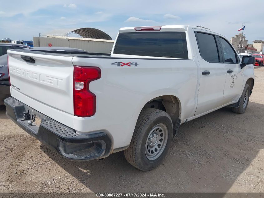 2GCUDAED6P1108726 2023 Chevrolet Silverado 1500 4Wd Short Bed Wt