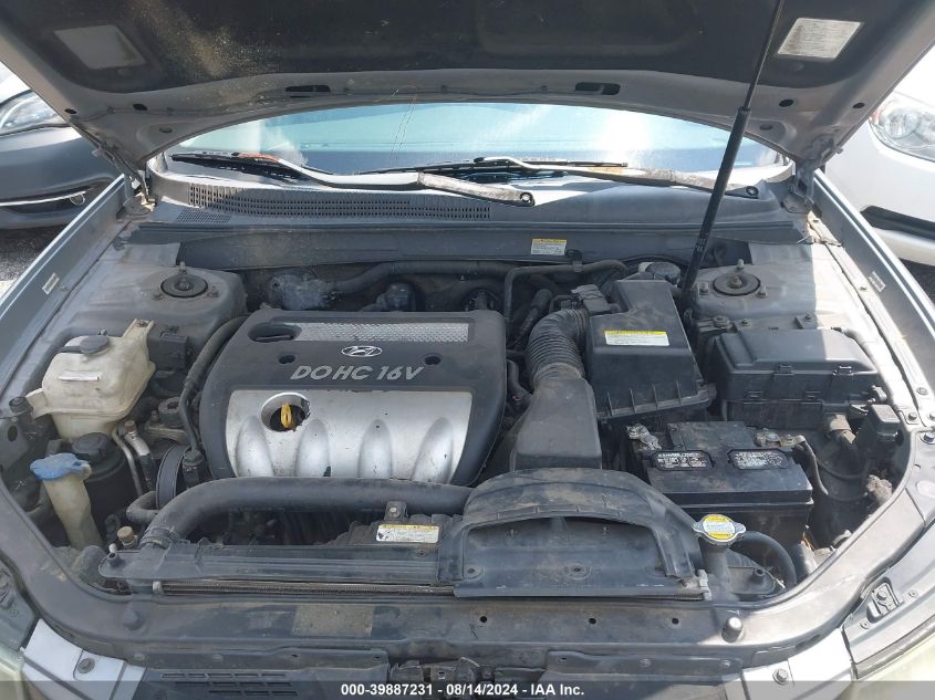 2007 Hyundai Sonata Gls VIN: 5NPET46CX7H234066 Lot: 39887231