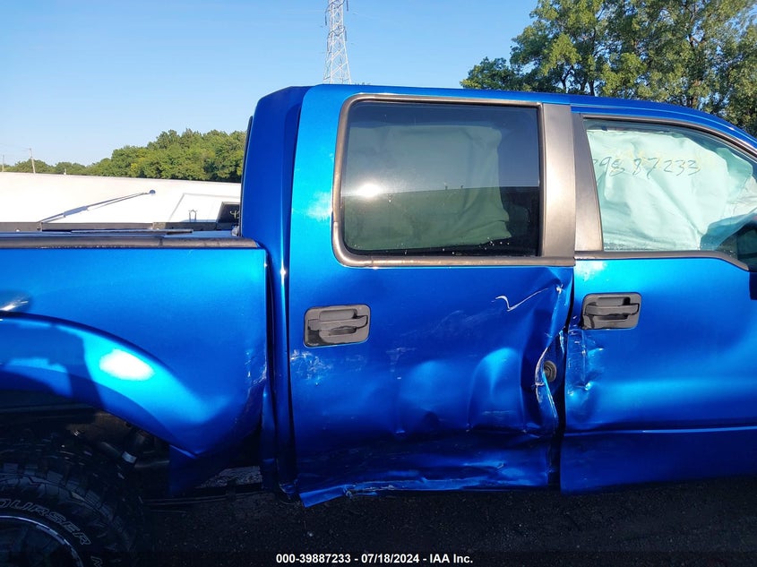 2011 Ford F150 Supercrew VIN: 1FTFW1CT8BFC93778 Lot: 39887233