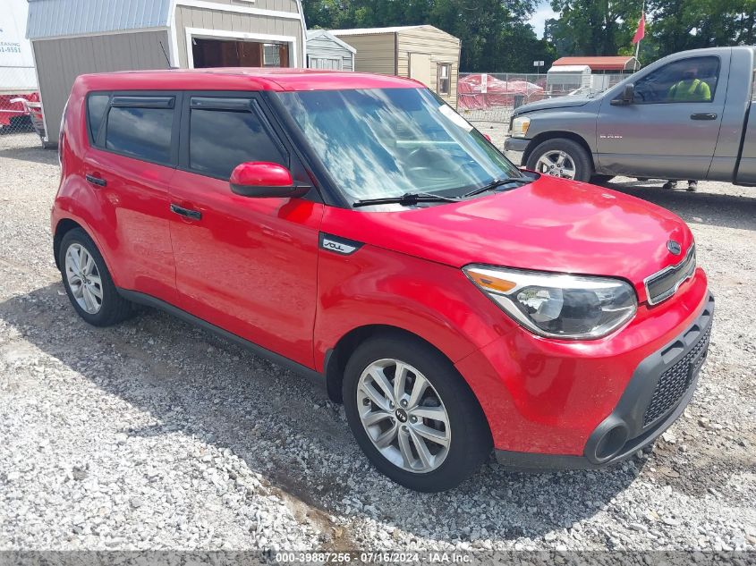 2015 Kia Soul + VIN: KNDJP3A59F7793570 Lot: 39887256