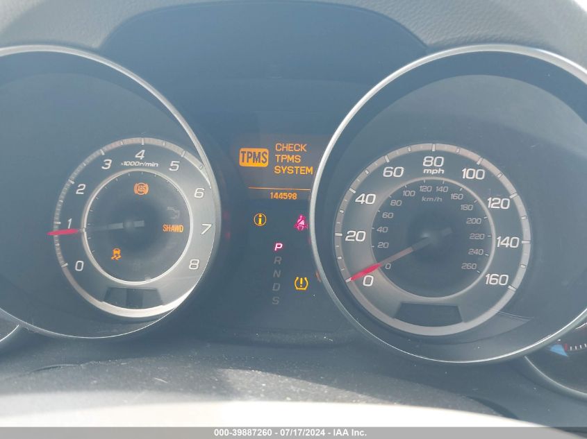 2012 Acura Mdx VIN: 2HNYD2H22CH527332 Lot: 39887260