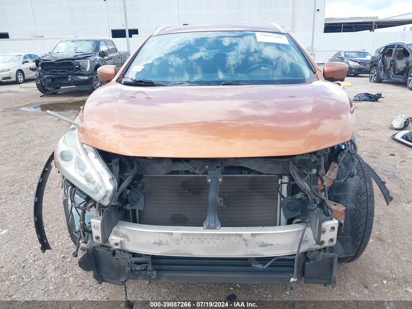 2016 Nissan Murano Platinum VIN: 5N1AZ2MG6GN156713 Lot: 39887266