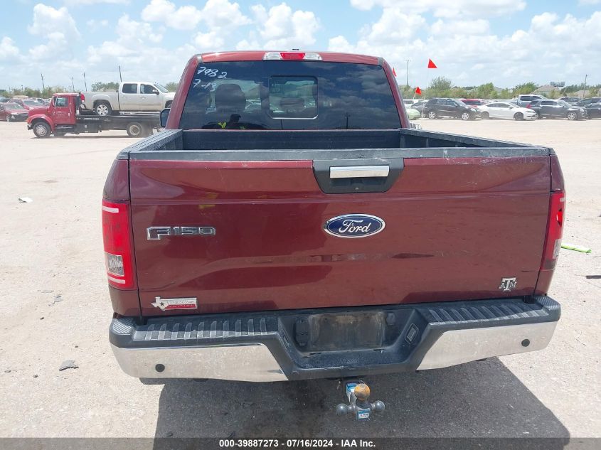 2016 Ford F-150 Xlt VIN: 1FTEW1CG7GKF66769 Lot: 39887273