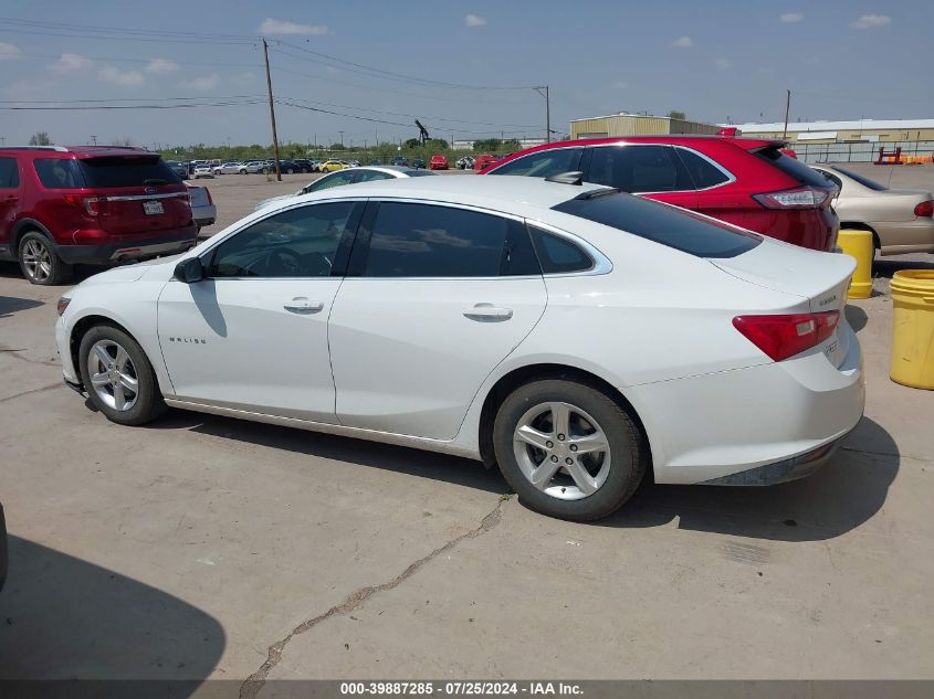 2022 Chevrolet Malibu Fwd 1Fl VIN: 1G1ZC5ST7NF165852 Lot: 39887285