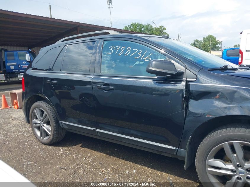 2014 Ford Edge Sel VIN: 2FMDK4JC3EBA23754 Lot: 39887316