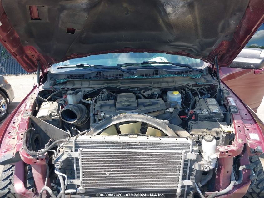 2018 Ram 2500 Laramie 4X4 6'4 Box VIN: 3C6UR5FL9JG224572 Lot: 39887320